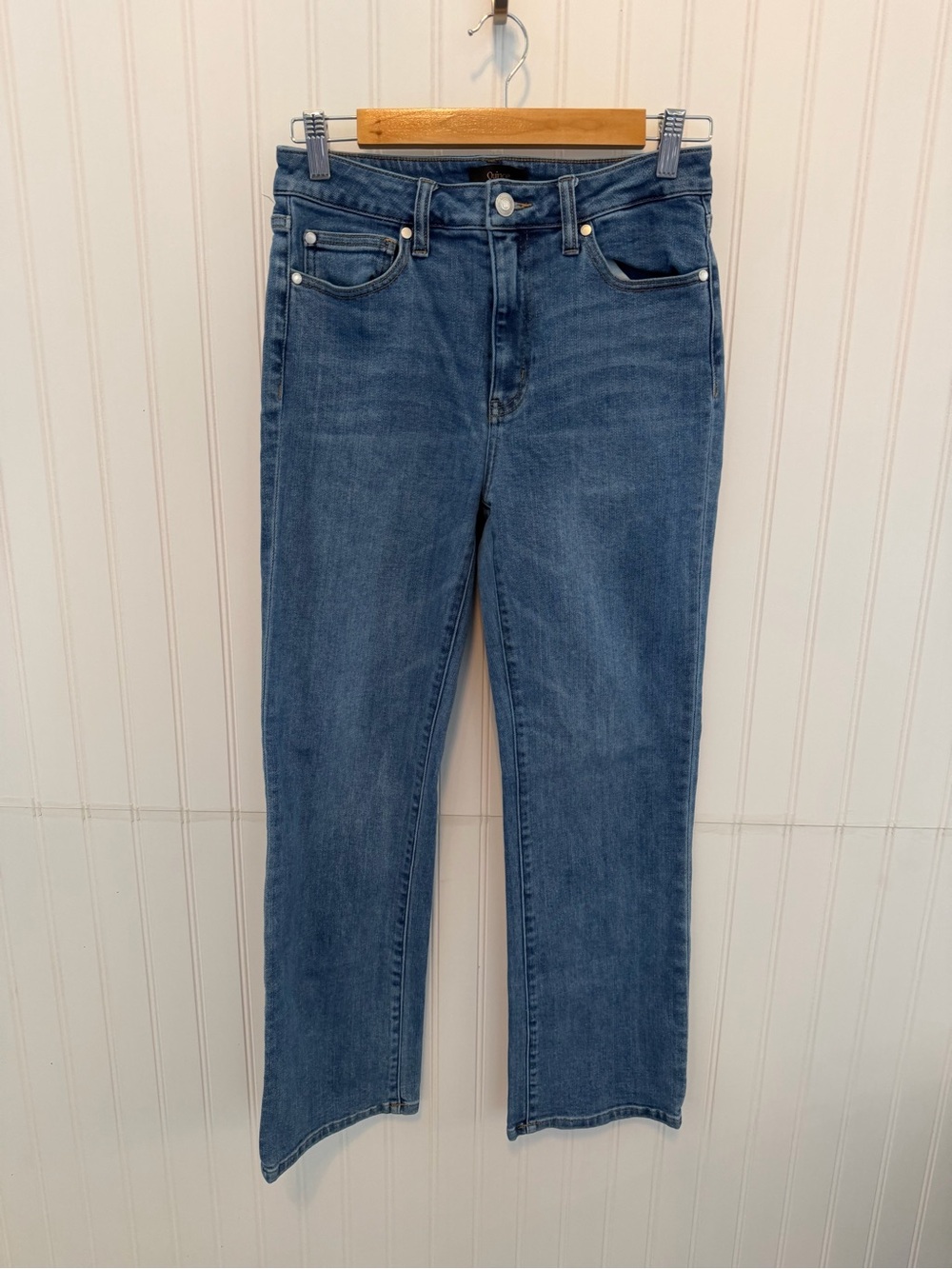 Quince Women's Bellas Straight Leg Jeans - Denim Blue